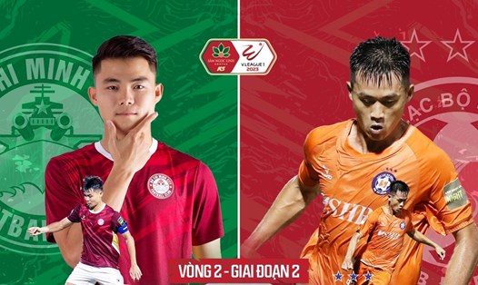 TPHCM tiếp đón Đà Nẵng tại vòng 2 giai đoạn 2 V.League 2023. Ảnh: FPT Play