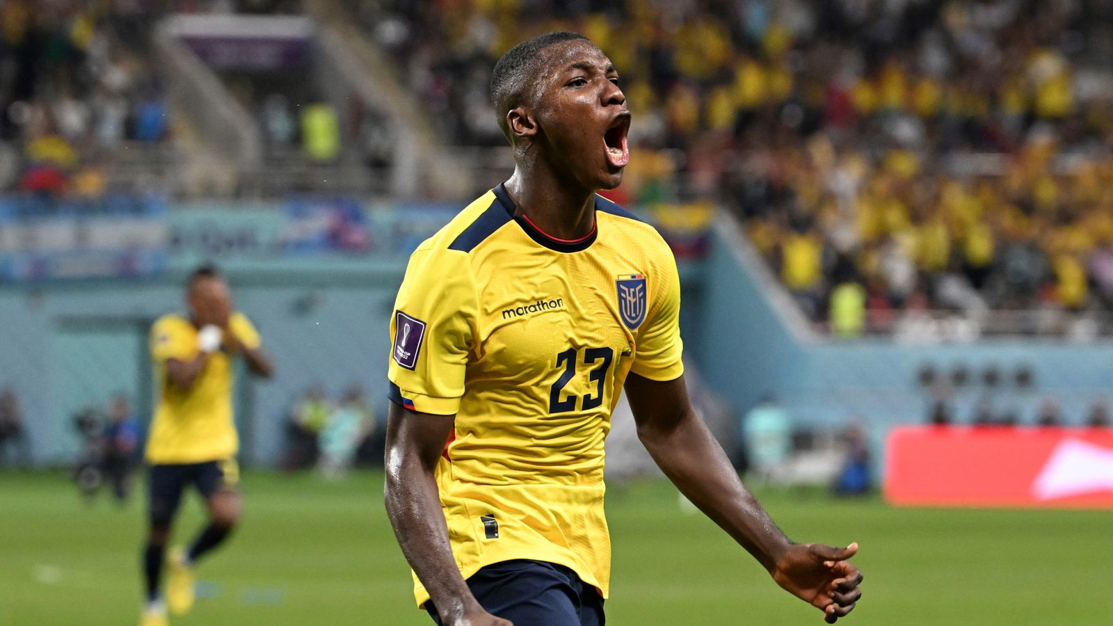 Caicedo thi đấu ấn tượng trong màu áo tuyển Ecuador tại World Cup 2022.  Ảnh: AFP