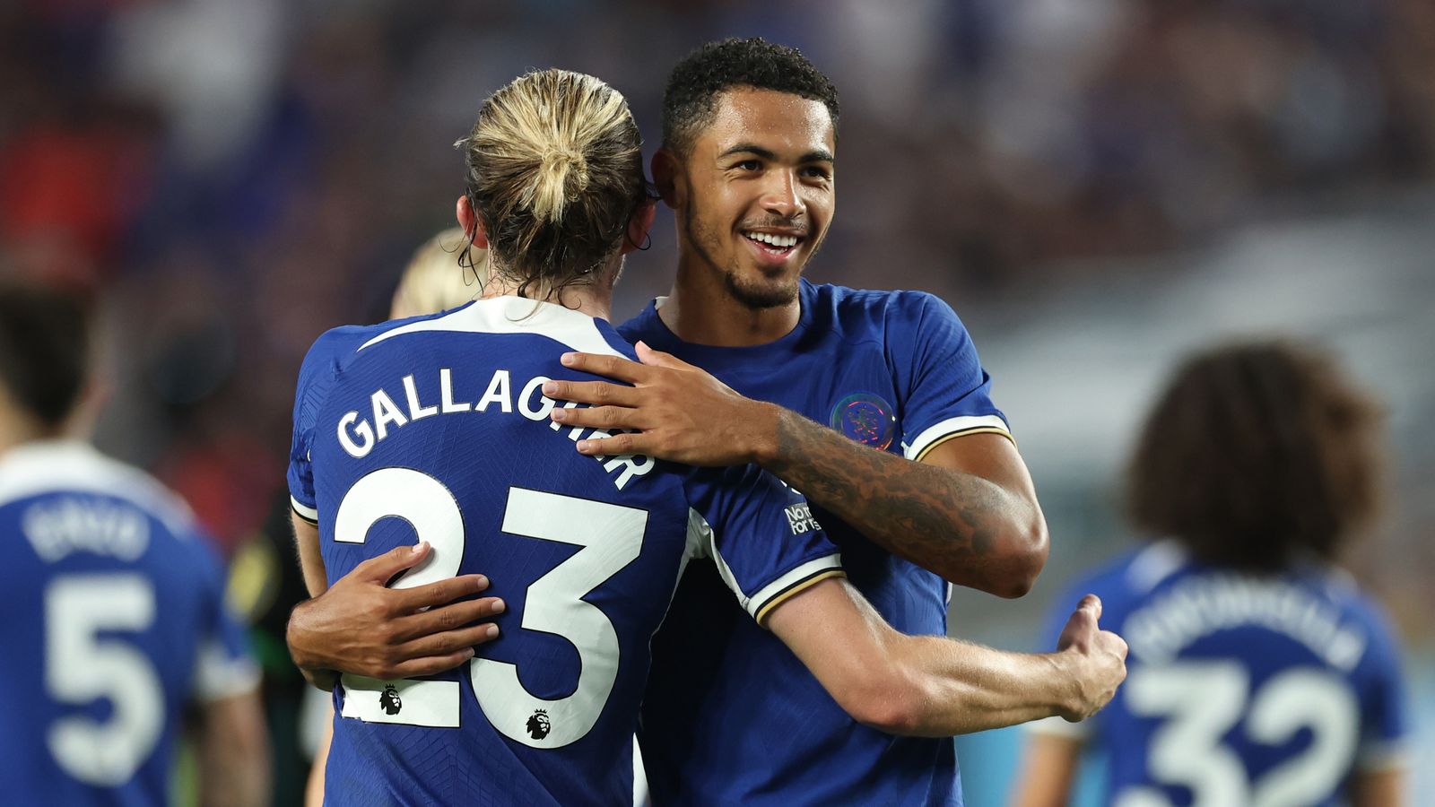 Các cầu thủ trẻ của Chelsea thể hiện tương đối trong trận giao hữu với Brighton.  Ảnh: AFP