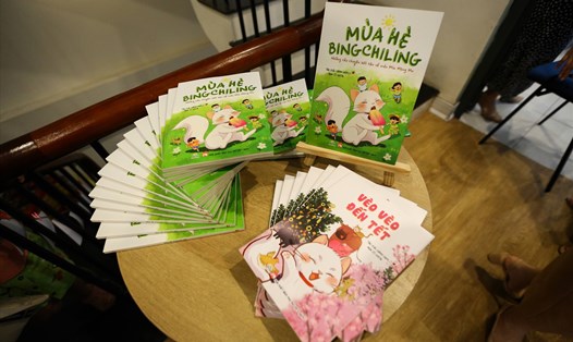 Cuốn sách "Mùa hè Bingchiling" - những câu chuyện bất tận về mèo Mía Mộng Mơ. Ảnh: EQ