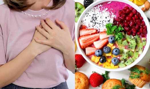 5 loại thực phẩm giúp giảm thiểu nguy cơ mắc bệnh tim mạch. Đồ họa: Minh Nhật