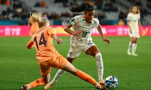Tuyển nữ Bồ Đào Nha muốn thắng tuyển nữ Việt Nam và Mỹ trong 2 trận đấu còn lại. Ảnh: LĐBĐ Bồ Đào Nha