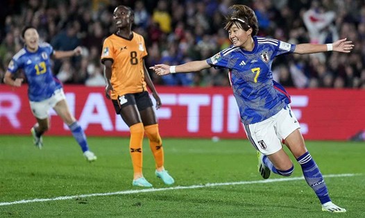 Tuyển nữ Nhật Bản có cơ hội trở thành đội đầu tiên giành vé vào vòng knock-out World Cup nữ 2023. Ảnh: Japan News