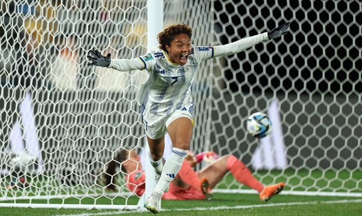 Sarina Bolden - cầu thủ ghi bàn vào lưới New Zealand, là một trong số những nhân tố trong đội hình tuyển nữ Philippines được sinh ra ở Mỹ. Ảnh: FIFA Women's World Cup