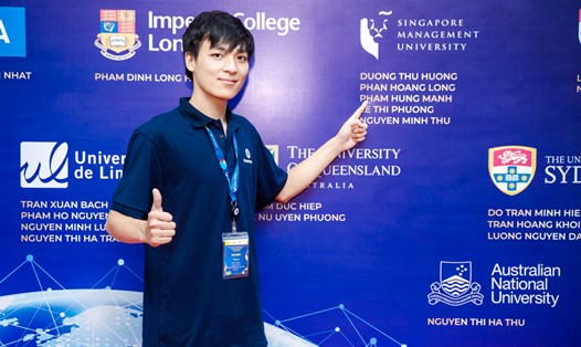 Phạm Hùng Mạnh – nghiên cứu sinh khoa Công nghệ Máy tính trường Đại học Quản lý Singapore theo chương trình Học bổng KHCN Vingroup.
