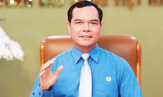 Chủ tịch Tổng LĐLĐVN Nguyễn Đình Khang. Ảnh: Hải Nguyễn