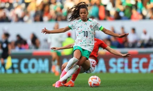 Tiền đạo Jessica Silva được kì vọng sẽ toả sáng ở trận tuyển nữ Việt Nam vs Bồ Đào Nha. Ảnh: LĐBĐ Bồ Đào Nha