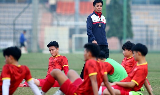 Nguyễn Thanh Nhàn vắng mặt trong đợt hội quân sắp tới của U23 Việt Nam. Ảnh: VFF