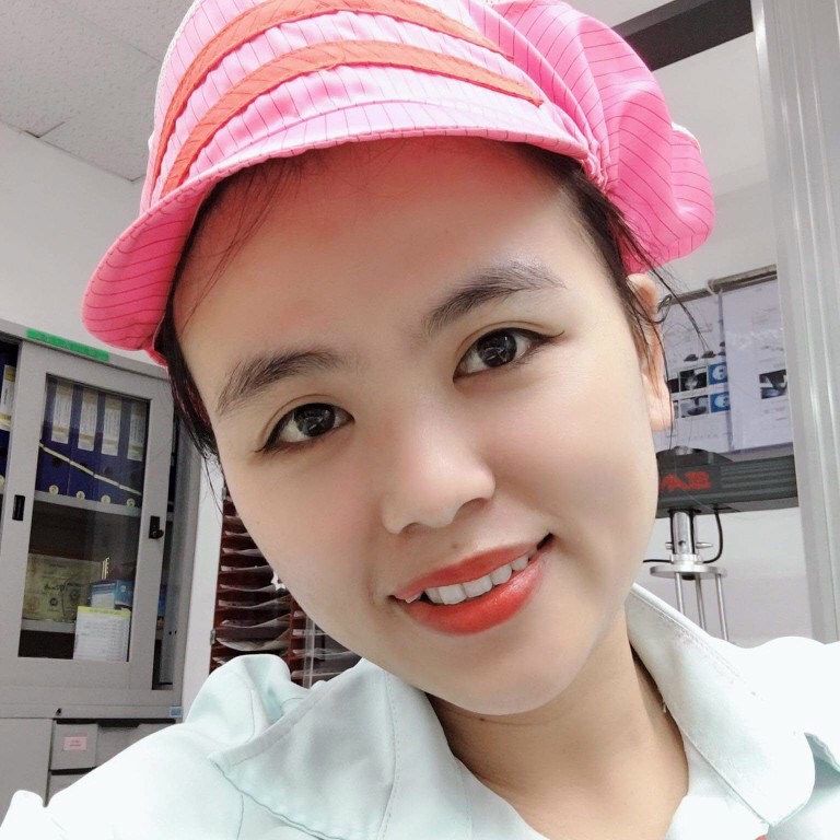 Chị Nguyễn Thị Thuỳ Dung, đại diện cho người lao động Đà Nẵng tham gia Diễn đàn. Ảnh nhân vật cung cấp