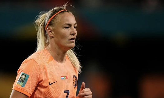 Stefanie Van Der Gragt dính chấn thương trong trận gặp tuyển nữ Mỹ. Ảnh: LĐBĐ Hà Lan
