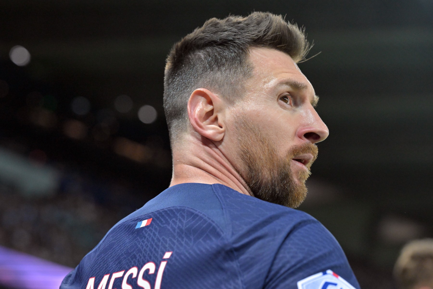 Khoảng thời gian ở PSG thực sự đáng quên với Messi.  Ảnh: AFP