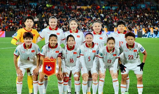 Đội hình xuất phát của tuyển nữ Việt Nam có thể có nhiều thay đổi ở lượt trận cuối vòng bảng. Ảnh: FIFA