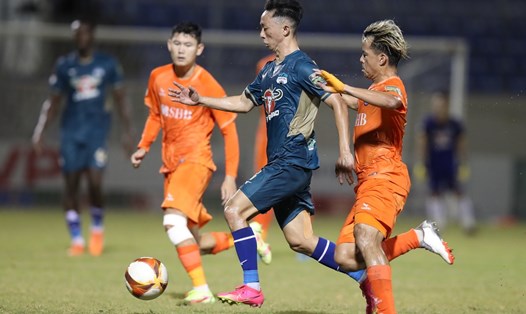 Hoàng Anh Gia Lai tiếp đón Đà Nẵng tại vòng 3 giai đoạn 2 V.League 2023. Ảnh: VPF