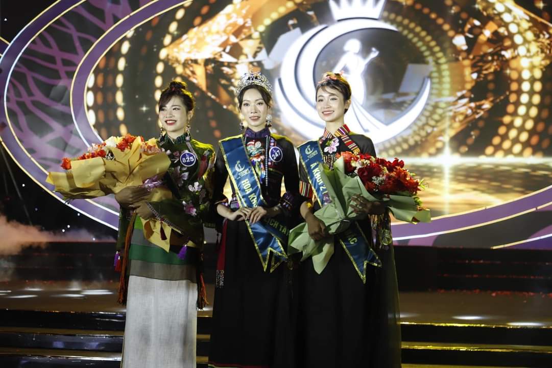 Top 3 đăng quang Hoa khôi Du lịch Tây Bắc - Sa Pa 2023 sẽ được chọn thẳng vào vòng chung kết Hoa hậu Du lịch Việt Nam 2024. Ảnh: BTC