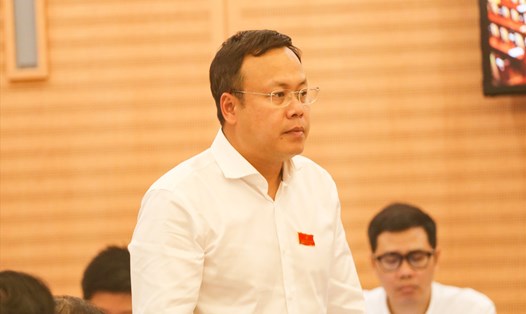 Ông Phạm Quang Thanh, Chủ tịch LĐLĐ Hà Nội. Ảnh: Phạm Đông