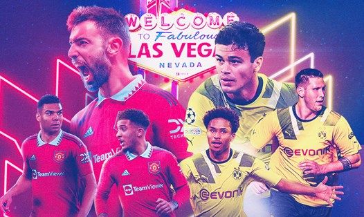 Man United và Dortmund gặp nhau tại Las Vegas, Mỹ. Ảnh: Inside Sport