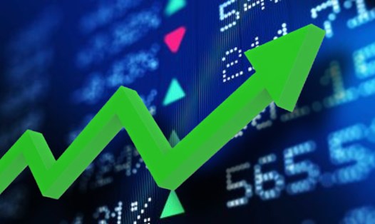 Cổ phiếu VIC tăng trần giúp thị trường chứng khoán khởi sắc. Đồ hoạ: Đức Mạnh 