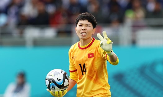 Thủ môn Kim Thanh lọt vào đội hình tiêu biểu do Whoscored bình chọn ở lượt 2 World Cup 2023. Ảnh: FIFA
