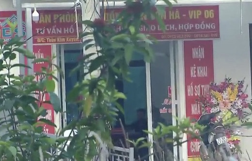 Văn phòng bất động sản của Công ty Sơn Hà tại xã Tam Đa.