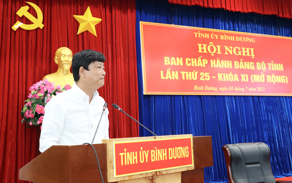 Ông Võ Văn Minh - Chủ tịch UBND tỉnh Bình Dương. Ảnh: UBND BD