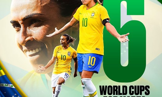 Marta có kì World Cup thứ sáu trong sự nghiệp. Ảnh: NWSL