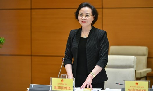 Bộ trưởng Bộ Nội vụ Phạm Thị Thanh Trà. Ảnh: VGP