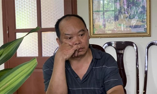 Triệu Quý Phú bị bắt giữ về tội tàng trữ trái phép vũ khí, vật liệu nổ. Ảnh: Công an Bắc Kạn.