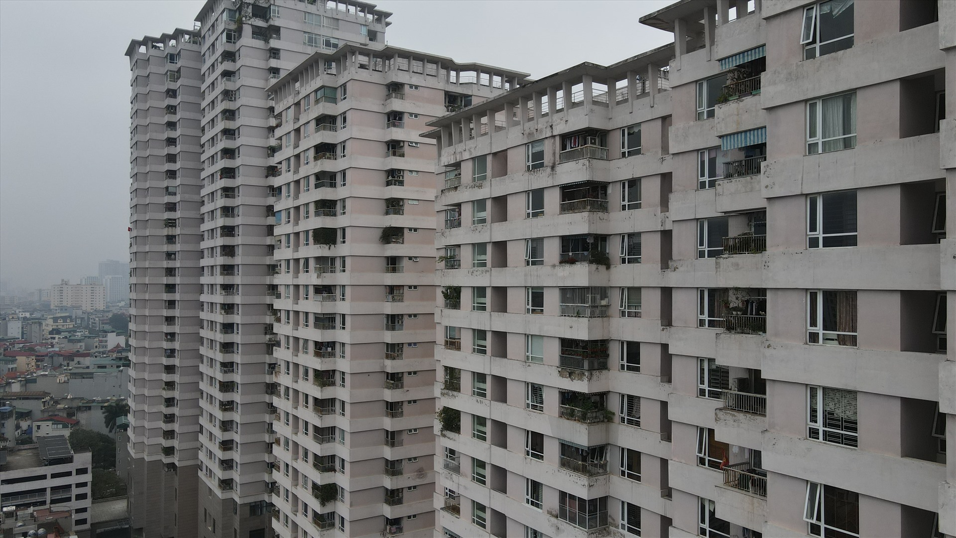 Hầu hết các chung cư ở Hà Nội đều có giá bán tăng. Ảnh: Cao Nguyên.