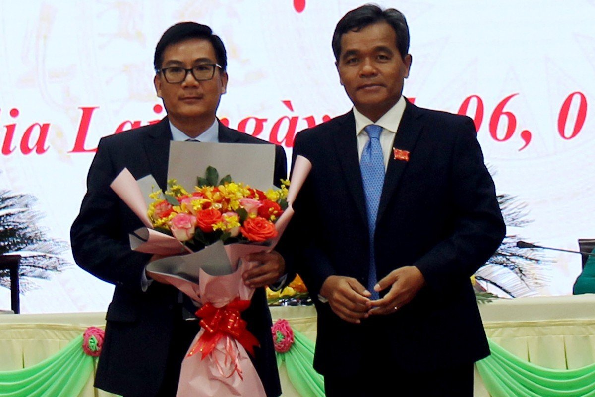 Ông Phạm Minh Trung được bầu làm uỷ viên UBND tỉnh, Giám đốc Sở Tài nguyên và Môi trường tỉnh Gia Lai. Ảnh: Thanh Tuấn