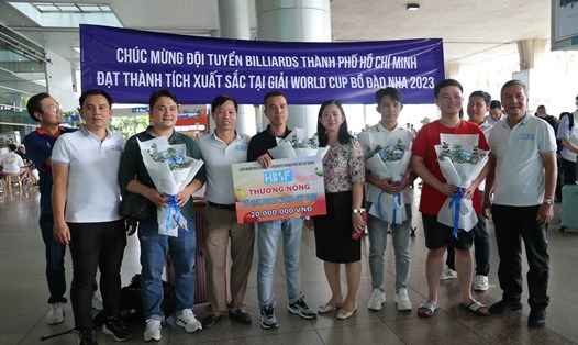 Trần Quyết Chiến về đến sân bay Tân Sơn Nhất, TPHCM vào chiều 5.7. Ảnh: Phong Lê