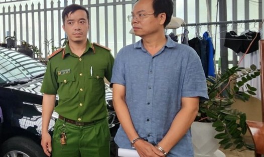 Giám đốc Chi nhánh văn phòng Đăng ký đất đai huyện Đạ Huoai đã bị bắt để điều tra hành vi nhận hối lộ. Ảnh: Khánh Phúc