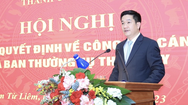 Giám đốc Sở Tài nguyên và Môi trường Hà Nội Nguyễn Huy Cường. 