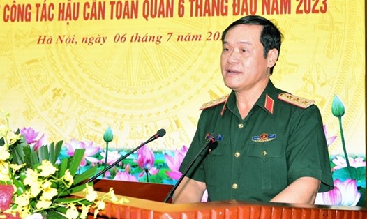 Thượng tướng Vũ Hải Sản, Ủy viên Trung ương Đảng, Thứ trưởng Bộ Quốc phòng. Ảnh: BQP