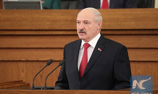 Tổng thống Belarus Alexander Lukashenko. Ảnh: Xinhua