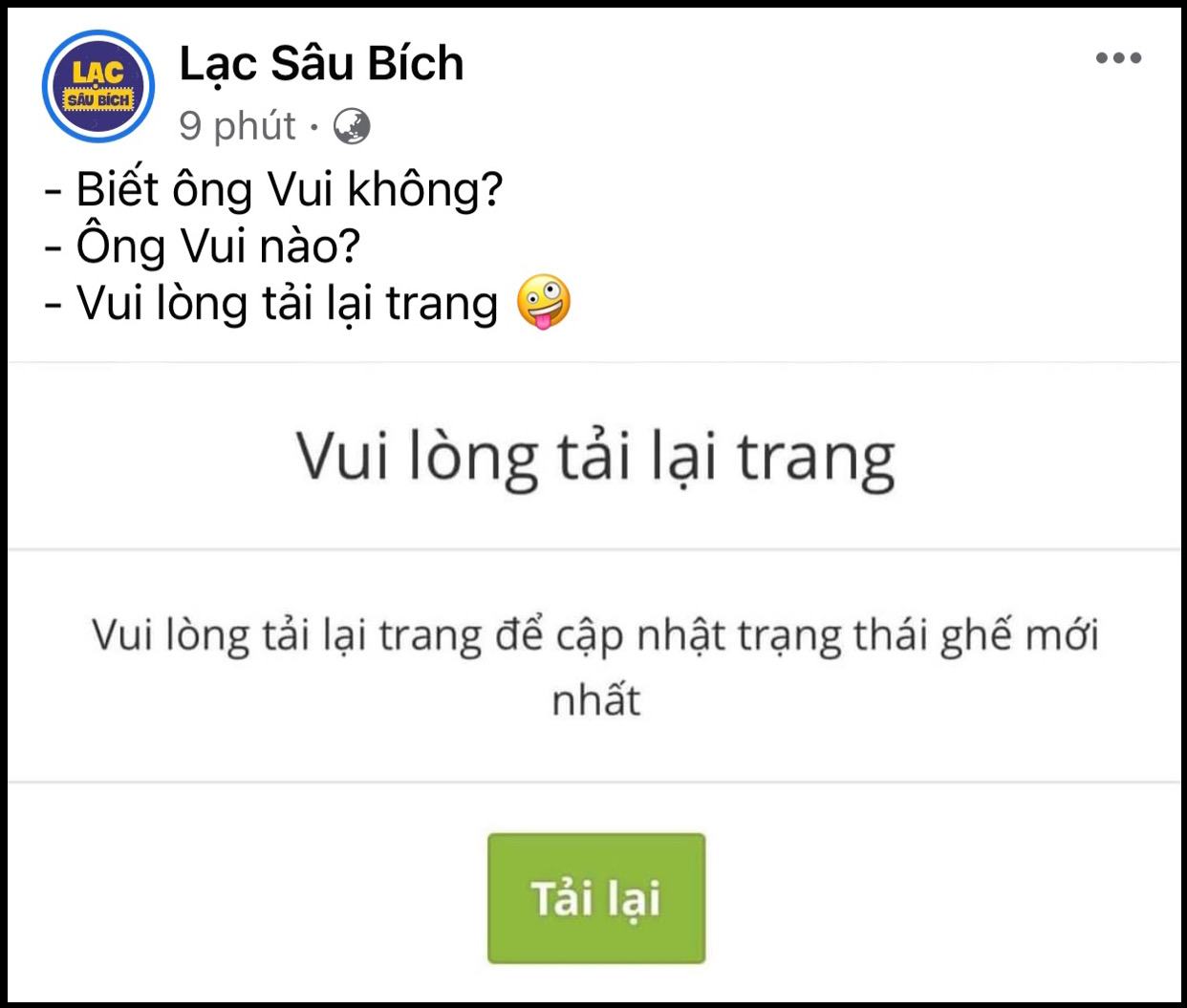 Người mua vé dở khóc dở cười vì những tình huống khó đỡ. Ảnh: Chụp màn hình