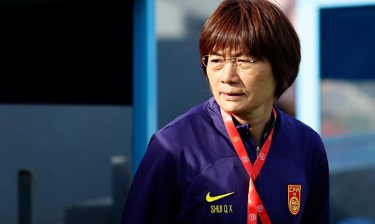 Huấn luyện viên Shui Qingxia của tuyển nữ Trung Quốc mơ về chức vô địch World Cup 2023. Ảnh: FIFA