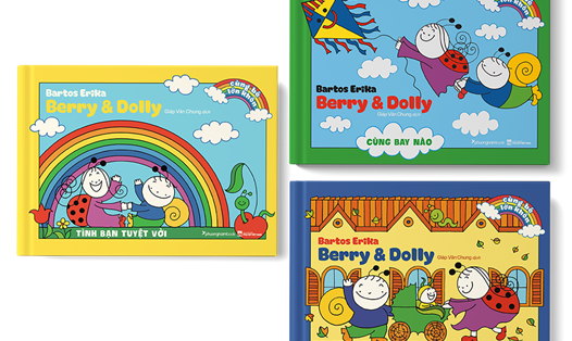 Bộ sách “Berry & Dolly” của tác giả Bartos Erika chính thức ra mắt độc giả nhí Việt Nam. Ảnh: P. N