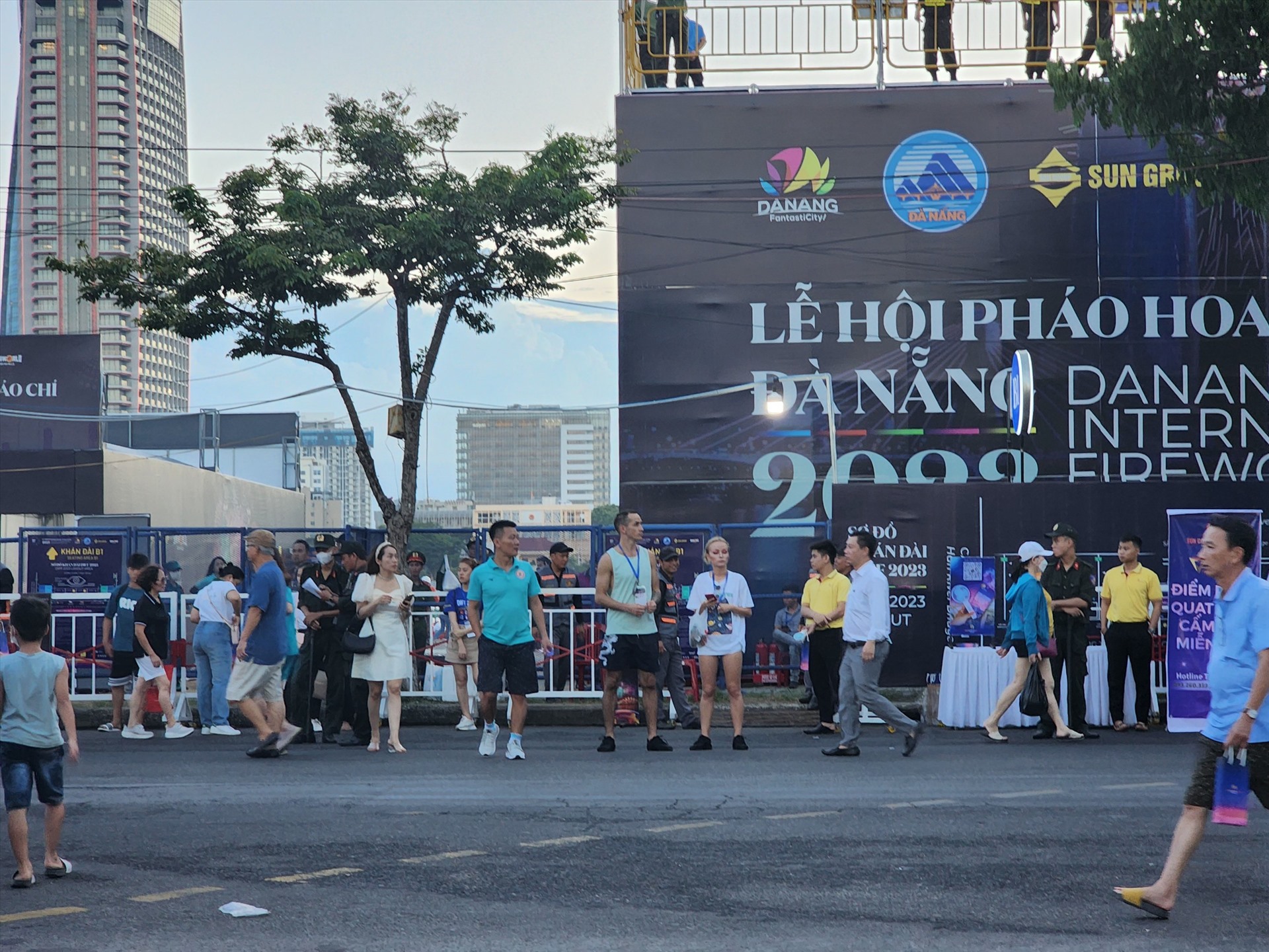 Đêm chung kết pháo hoa quốc tế Đà Nẵng được tổ chức vào đêm 8.7 dự kiến thu hút 65.000 khán giả đến xem trực tiếp. Ảnh: Thùy Trang 