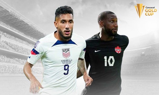 Tuyển Mỹ gặp tuyển Canada tại tứ kết Gold Cup 2023. Ảnh: CONCACAF