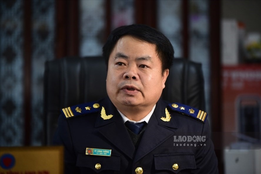Ông Vy Công Tường, Cục phó Cục Hải quan tỉnh Lạng Sơn. Ảnh: Trần Tuấn