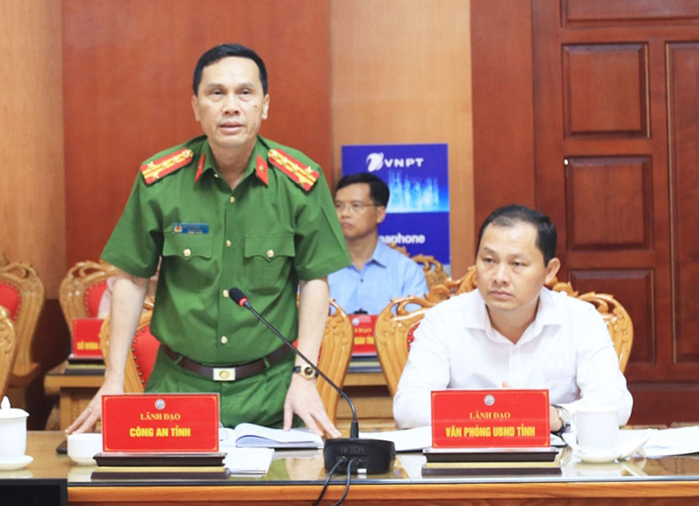 Đại tá Nguyễn Minh Tuấn, Phó giám đốc Công an tỉnh Lạng Sơn. Ảnh: Vân Trường