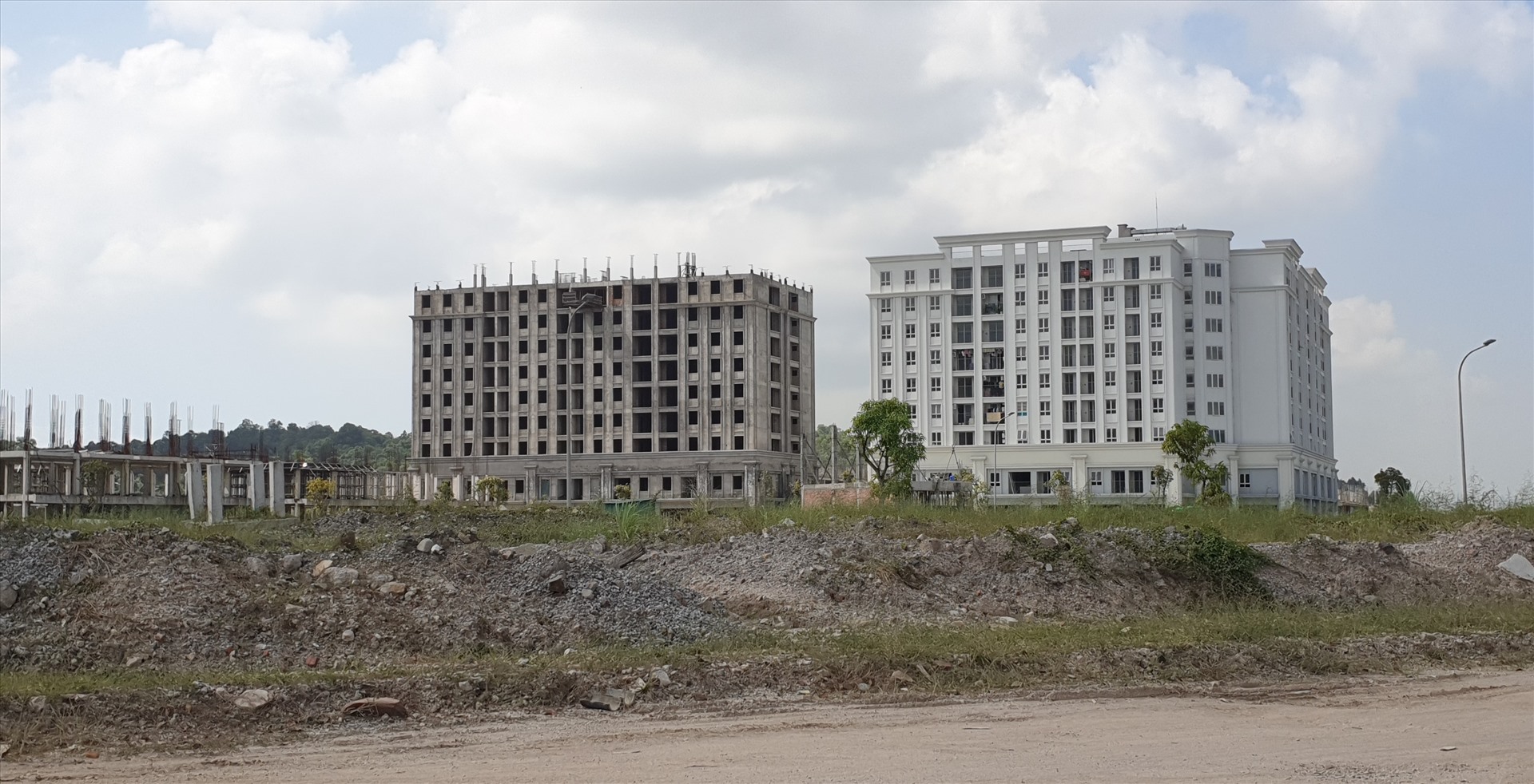 Khu chung cư của Dự án Khu đô thị Tropical City Hạ Long tại phường Hà Khánh, Hạ Long. Ảnh: Nguyễn Hùng