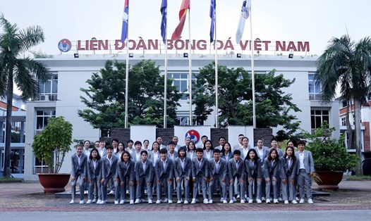 Các cầu thủ của đội tuyển nữ Việt Nam sẽ nhận được hỗ trợ từ FIFA khi tham dự World Cup 2023. Ảnh: VFF