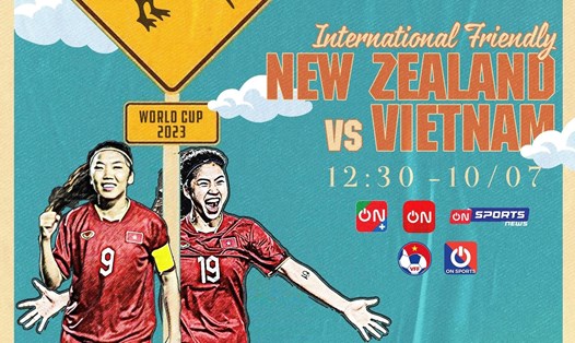 Tuyển nữ Việt Nam thi đấu giao hữu với tuyển nữ New Zealand. Ảnh: Onsports