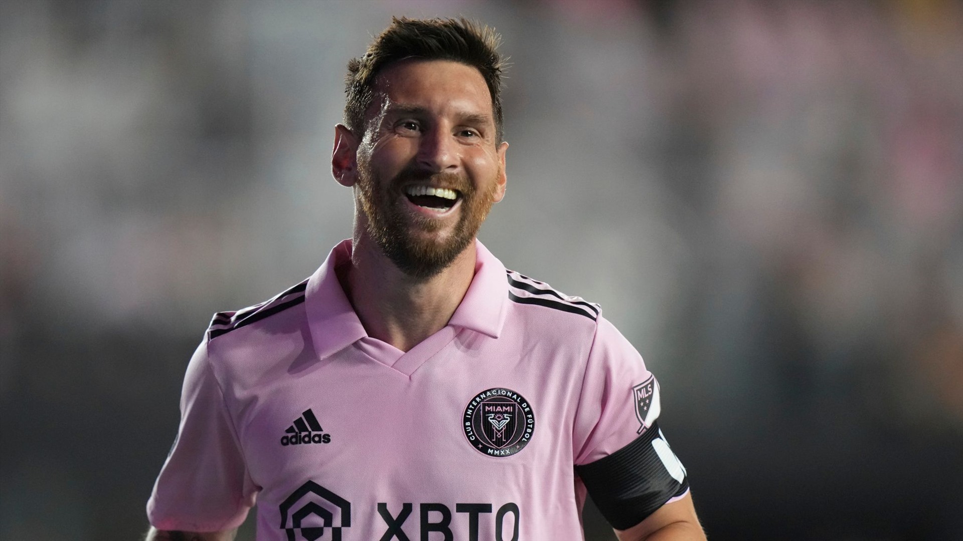Messi đang hạnh phúc tại Miami và Beckham cũng có thể nở nụ cười về điều đó.  Ảnh: AFP