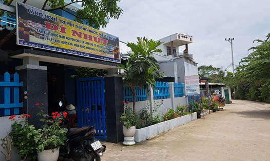 Các hộ dân ở khu dân cư Nam Ô 2 (phường Hòa Hiệp Nam, quận Liên Chiểu, TP Đà Nẵng) đã có số nhà, số kiệt. Ảnh: Nguyễn Linh