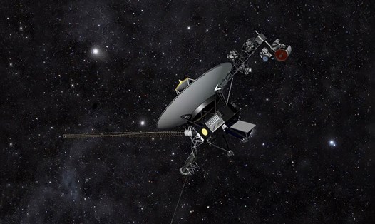 Hai tàu vũ trụ Voyager được NASA gửi đi để khám phá không gian bên ngoài Hệ Mặt trời. Ảnh: NASA