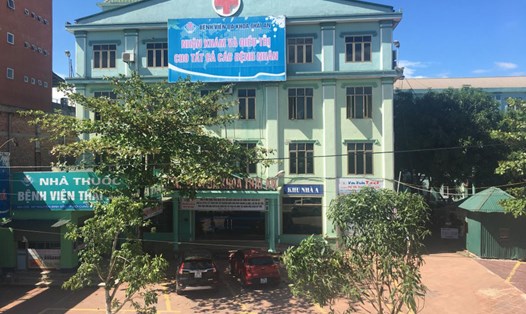 Bệnh viện Đa khoa Thái An - đường Nguyễn Sinh Sắc, phường Đội Cung, TP Vinh. Ảnh: Hải Đăng