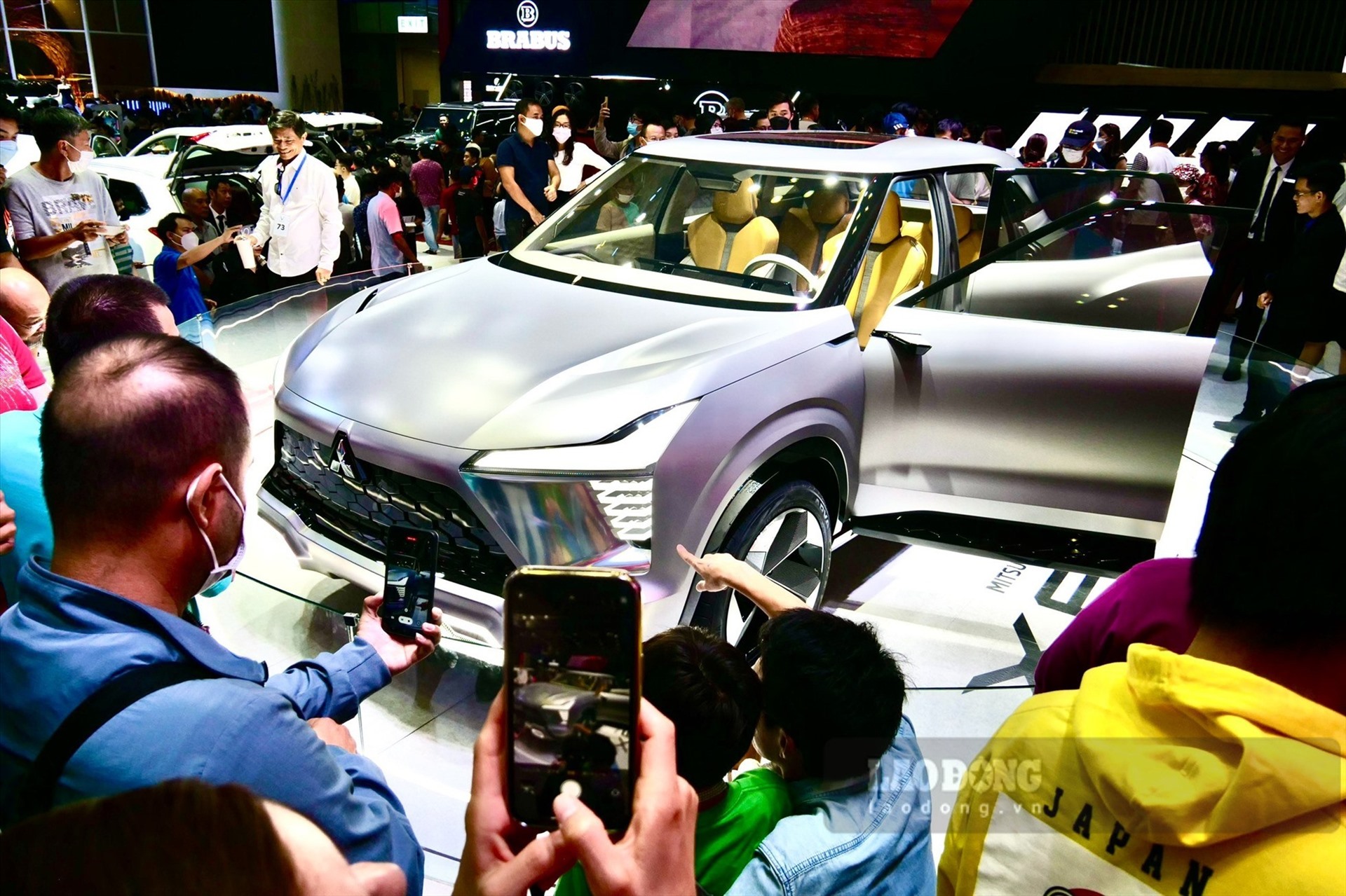 Mẫu xe Mitsubishi XFC bản concept được công bố tại triển lãm Ôtô Việt Nam năm 2022. Ảnh: Anh Tú