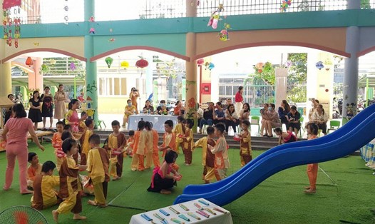 Các trường mầm non tại Đà Nẵng cho rằng việc thu hồi học phí đã hỗ trợ là rất khó. Ảnh: Nguyên Thi